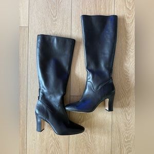Corso Como Black heeled Boots - Sz 9